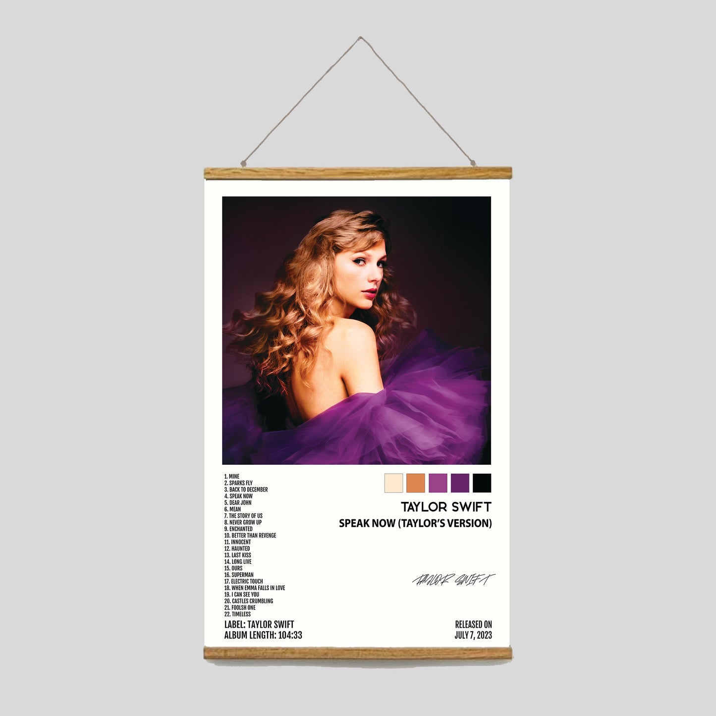 Taylor Swift- Speak Now (Taylor's Version)
