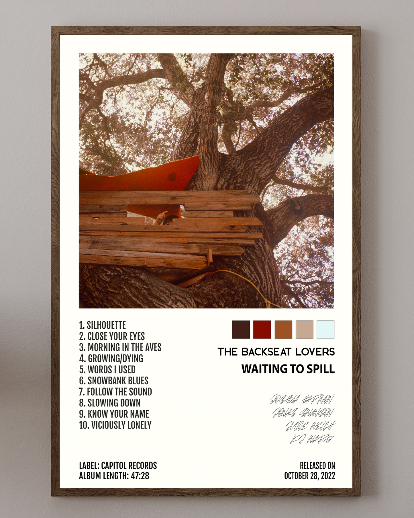 The Backseat Lovers- Waiting to Spill