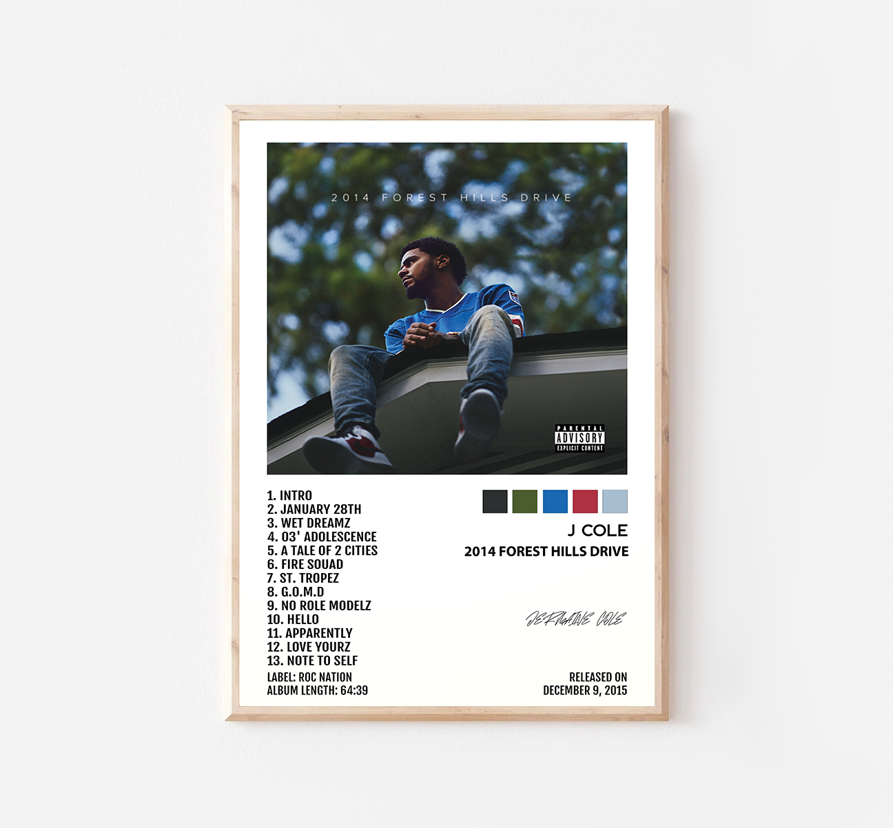 J Cole- 2014 Forest Hills Drive