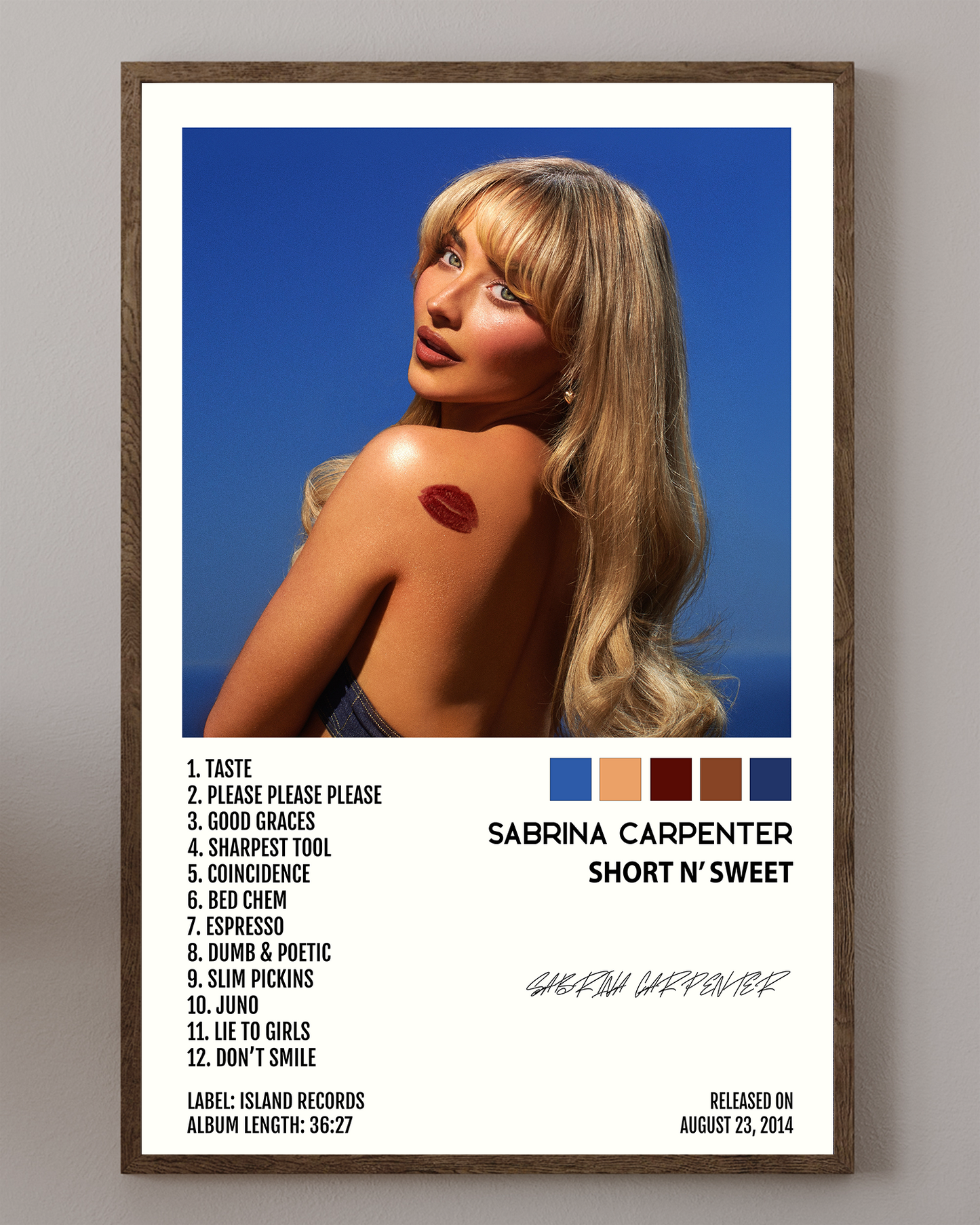 Sabrina Carpenter- Short n' Sweet