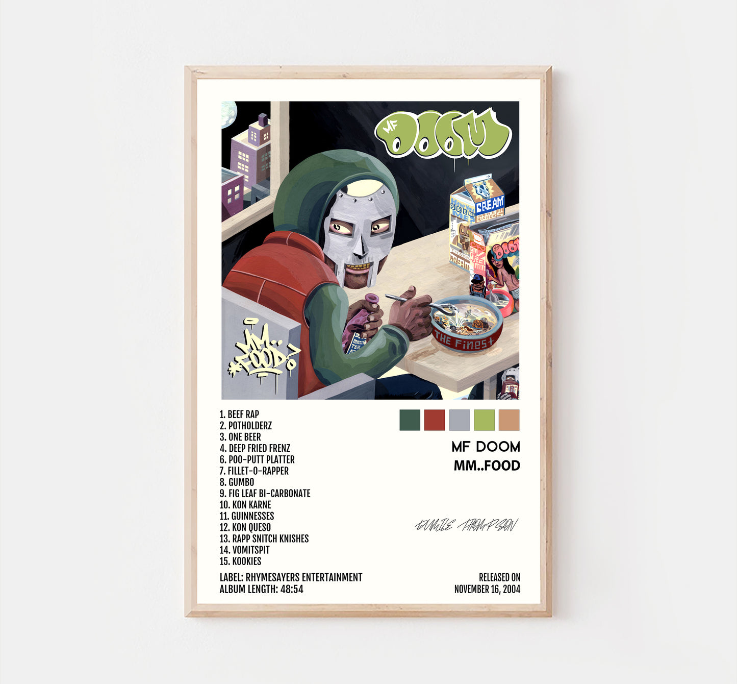 MF Doom- MM..FOOD