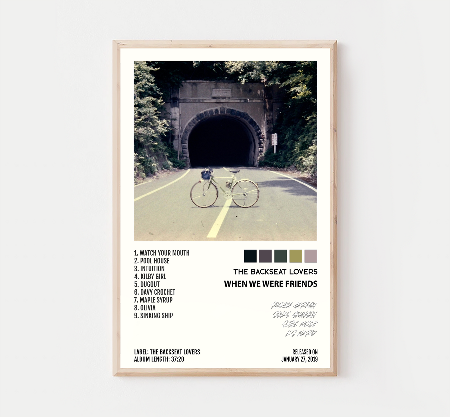 Custom Album Poster