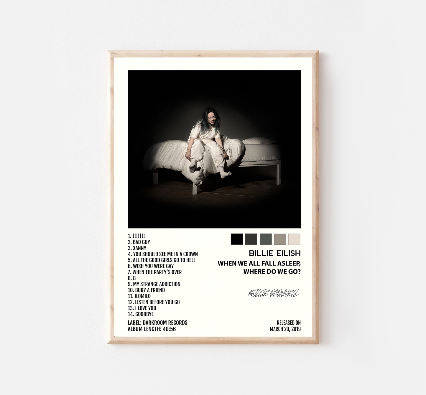 Billie Eilish- When We All Fall Asleep