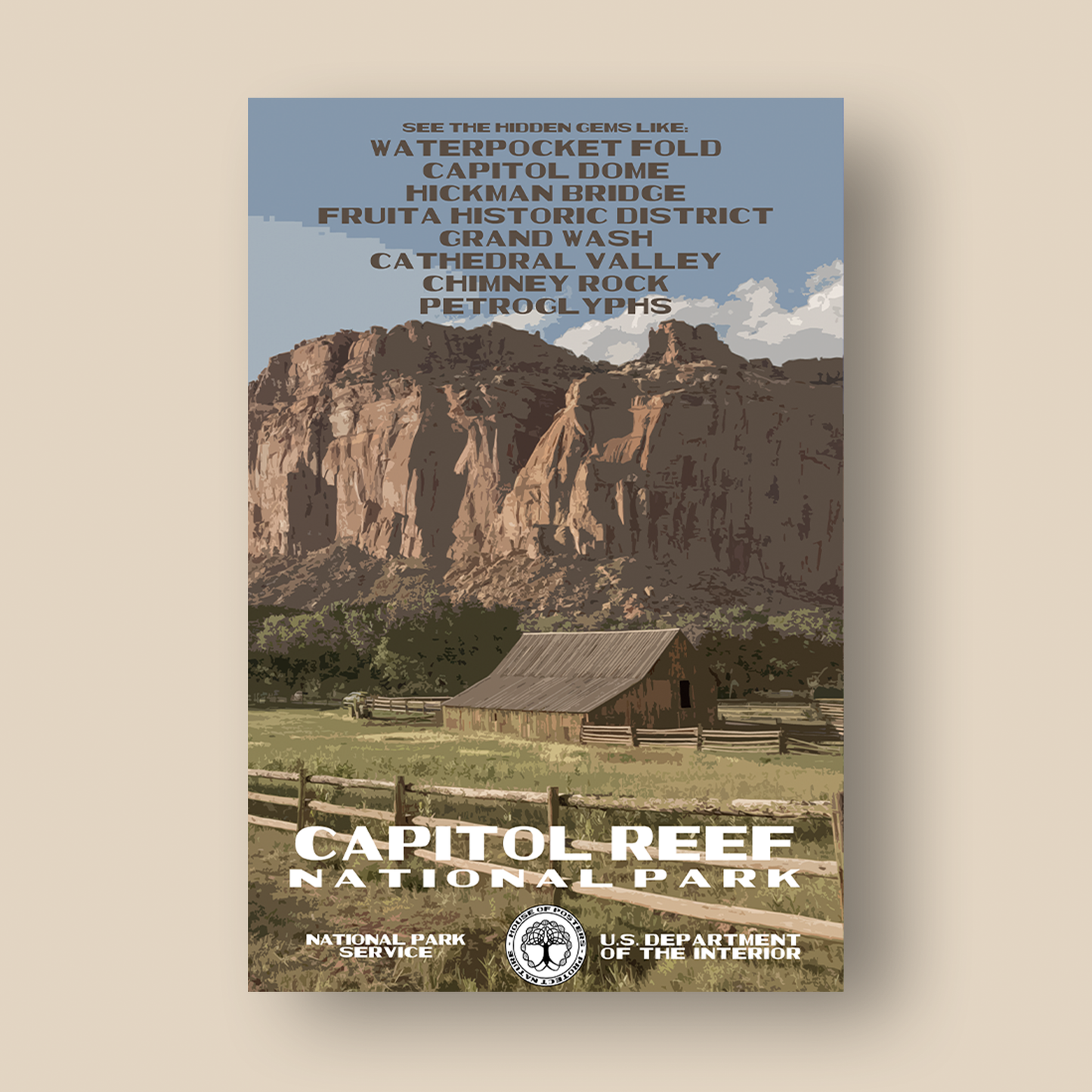 Capitol Reef- Sticker