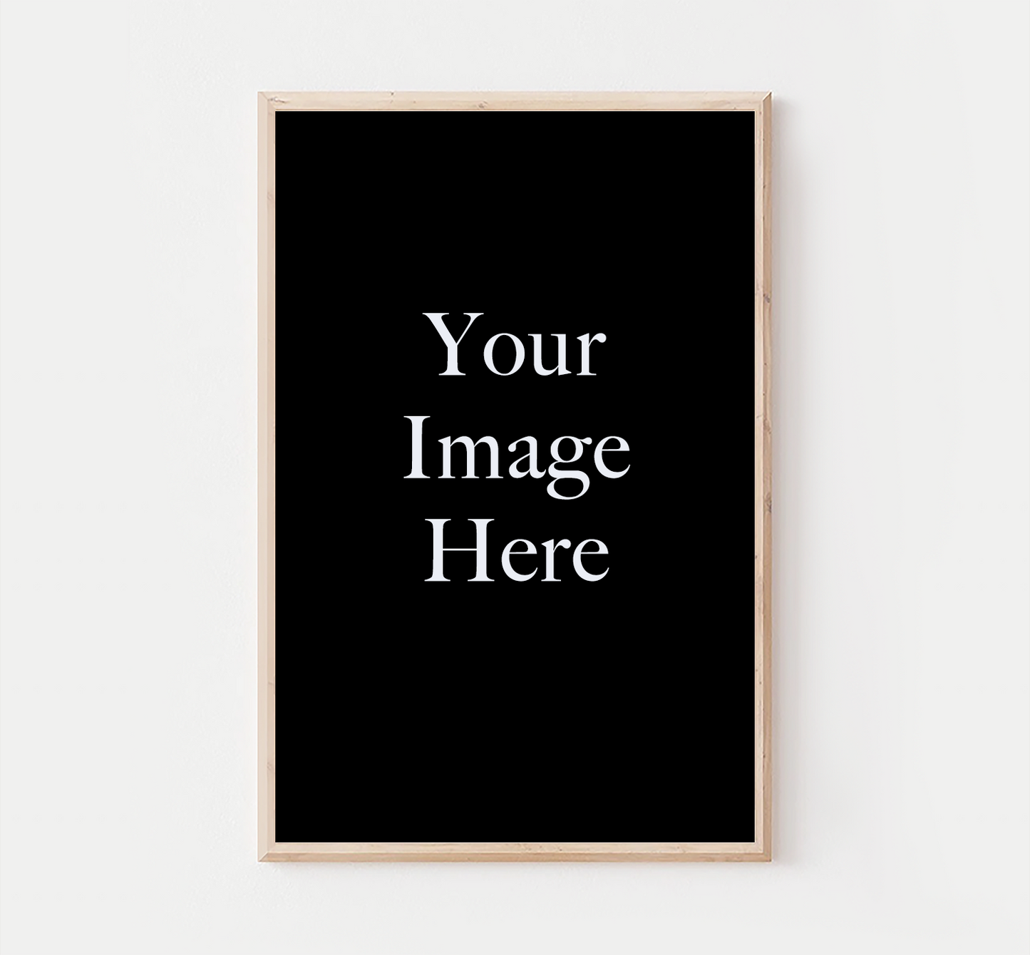 Custom "Upload Your Image" Poster