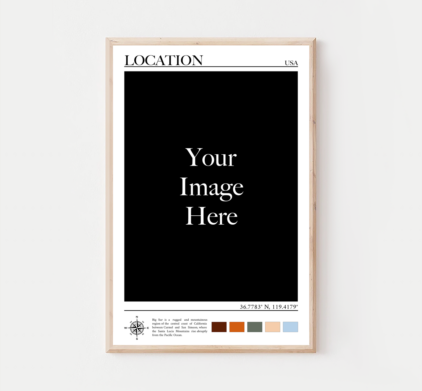 Custom State Poster