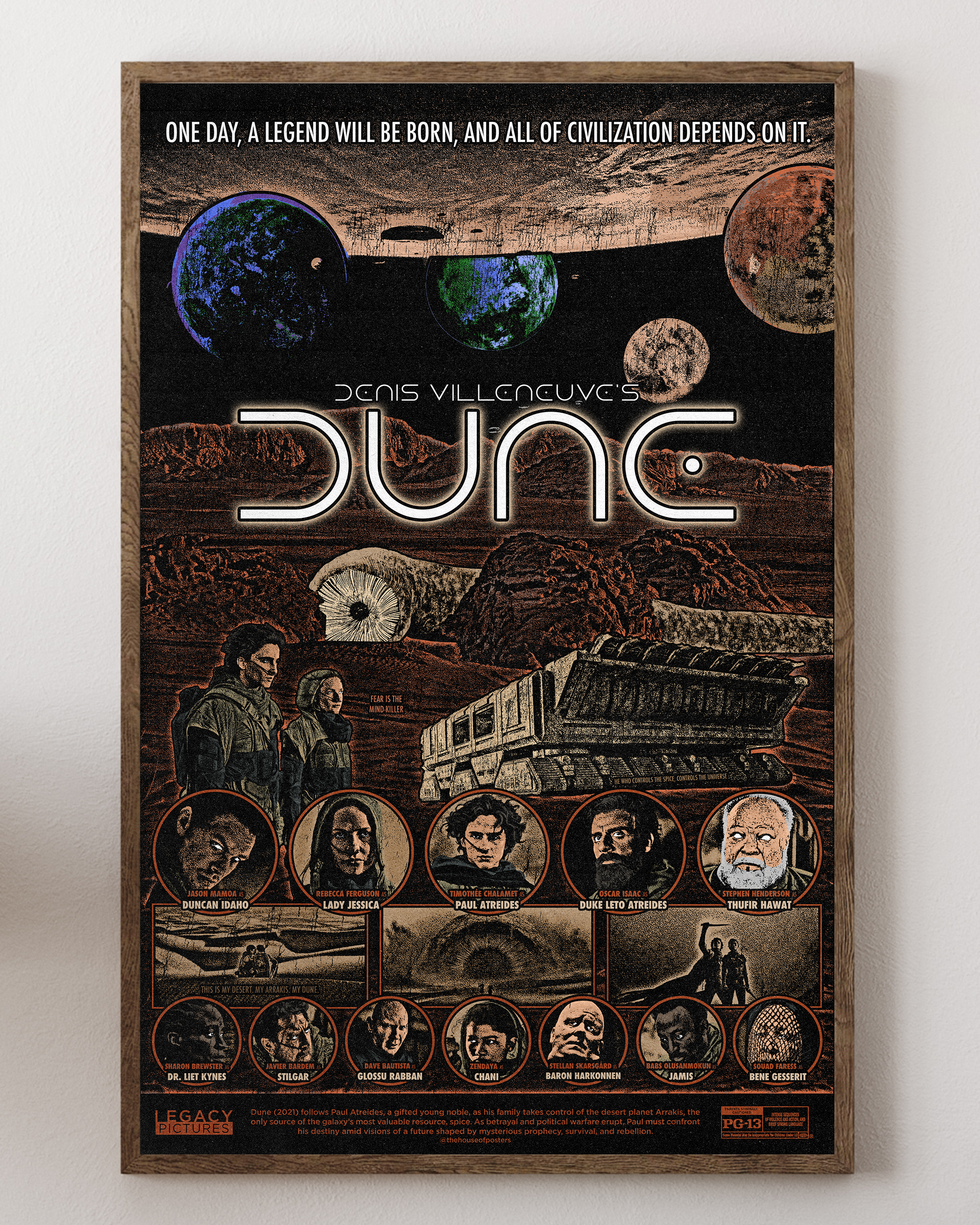 DUNEページです Dune – House of Posters