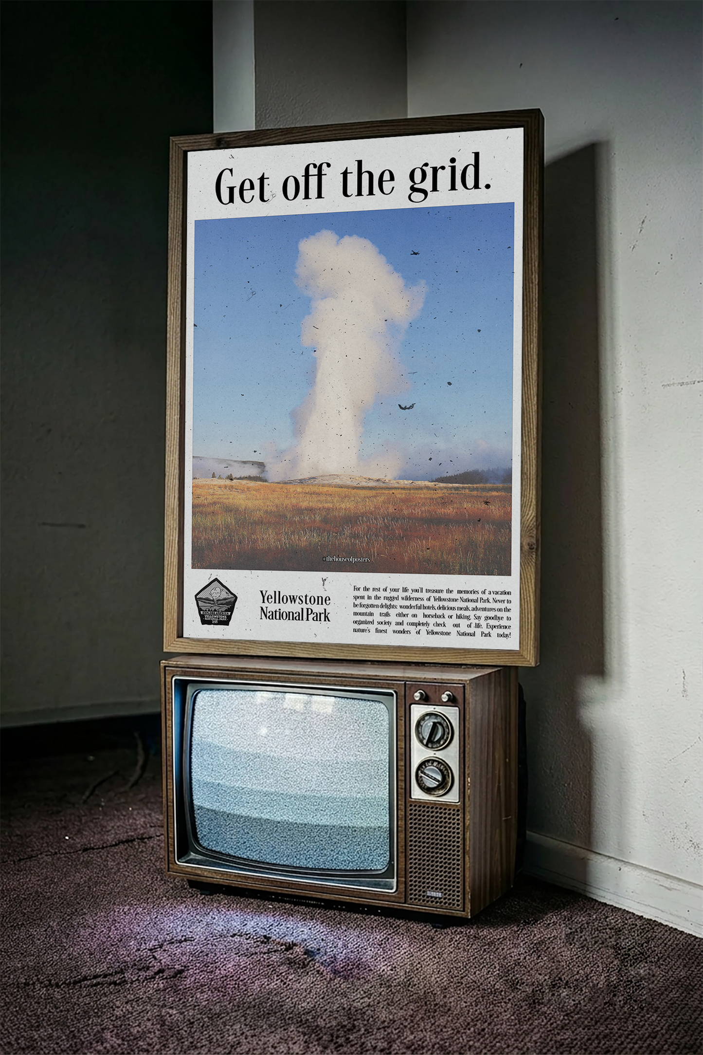 Get Off the Grid- Yellowstone