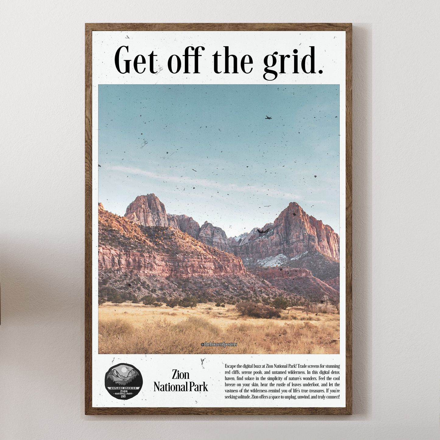 Get Off the Grid- Zion