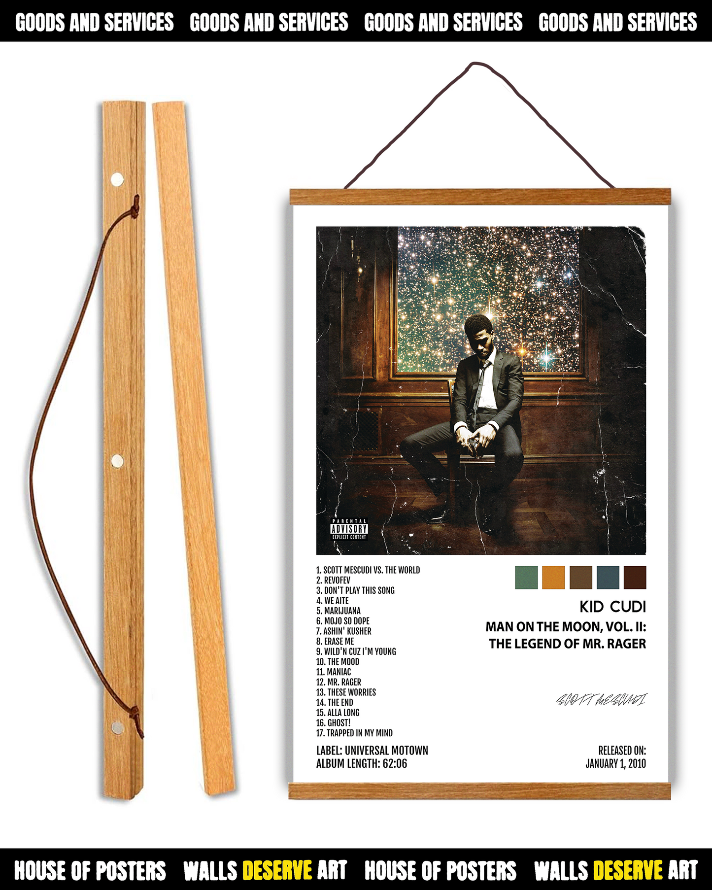 Kid Cudi- Man on the Moon Vol. II: The Legend of Mr. Rager