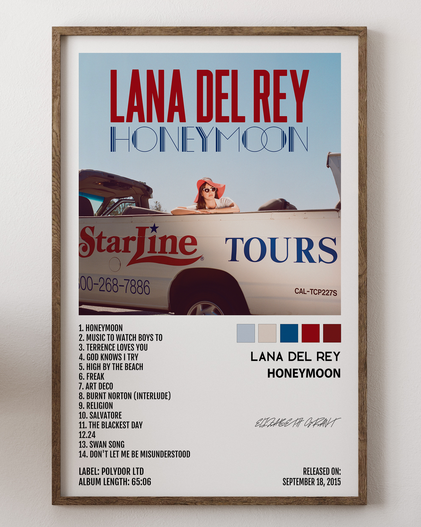 Lana del Rey- Honeymoon