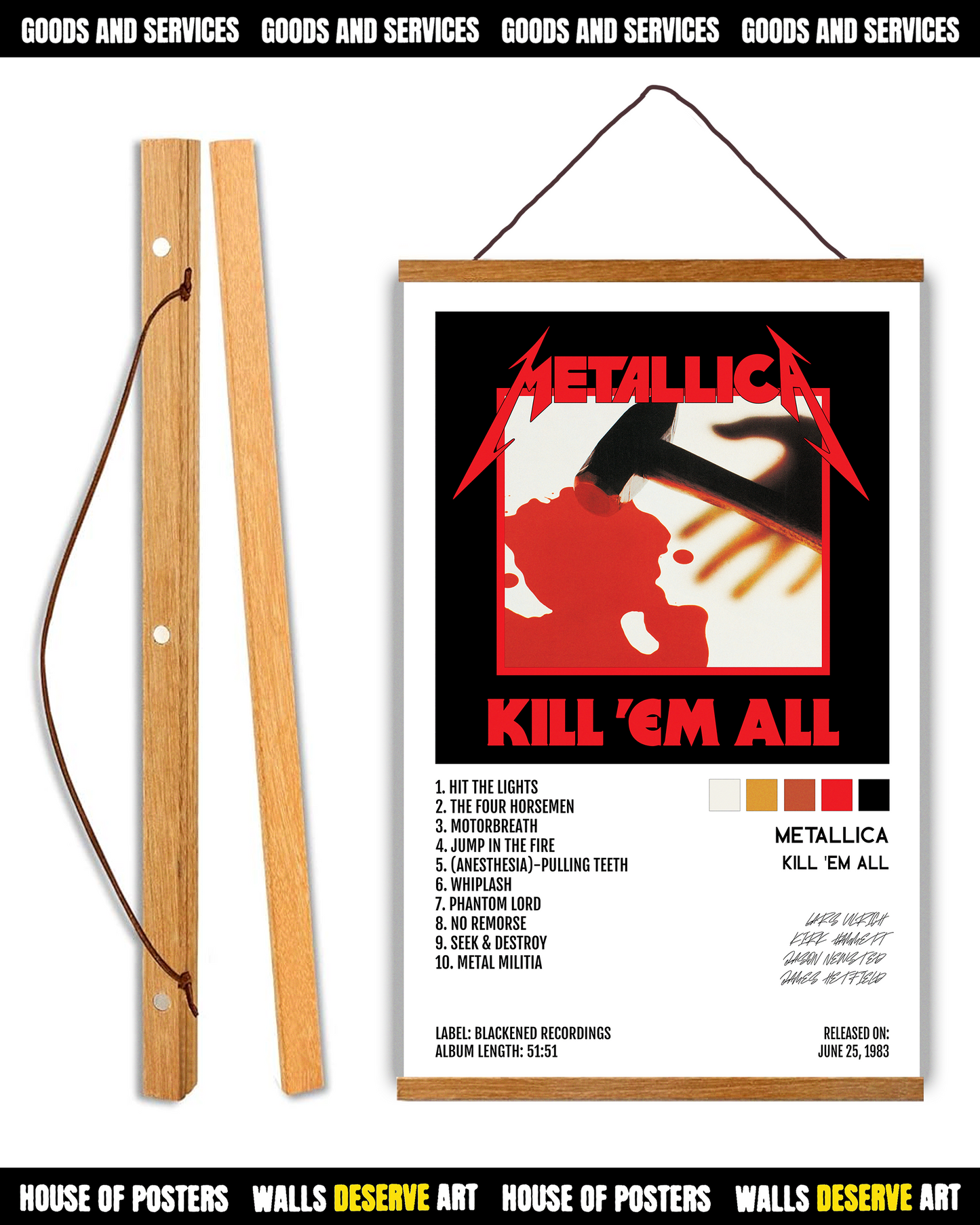 Metallica- Kill 'Em All