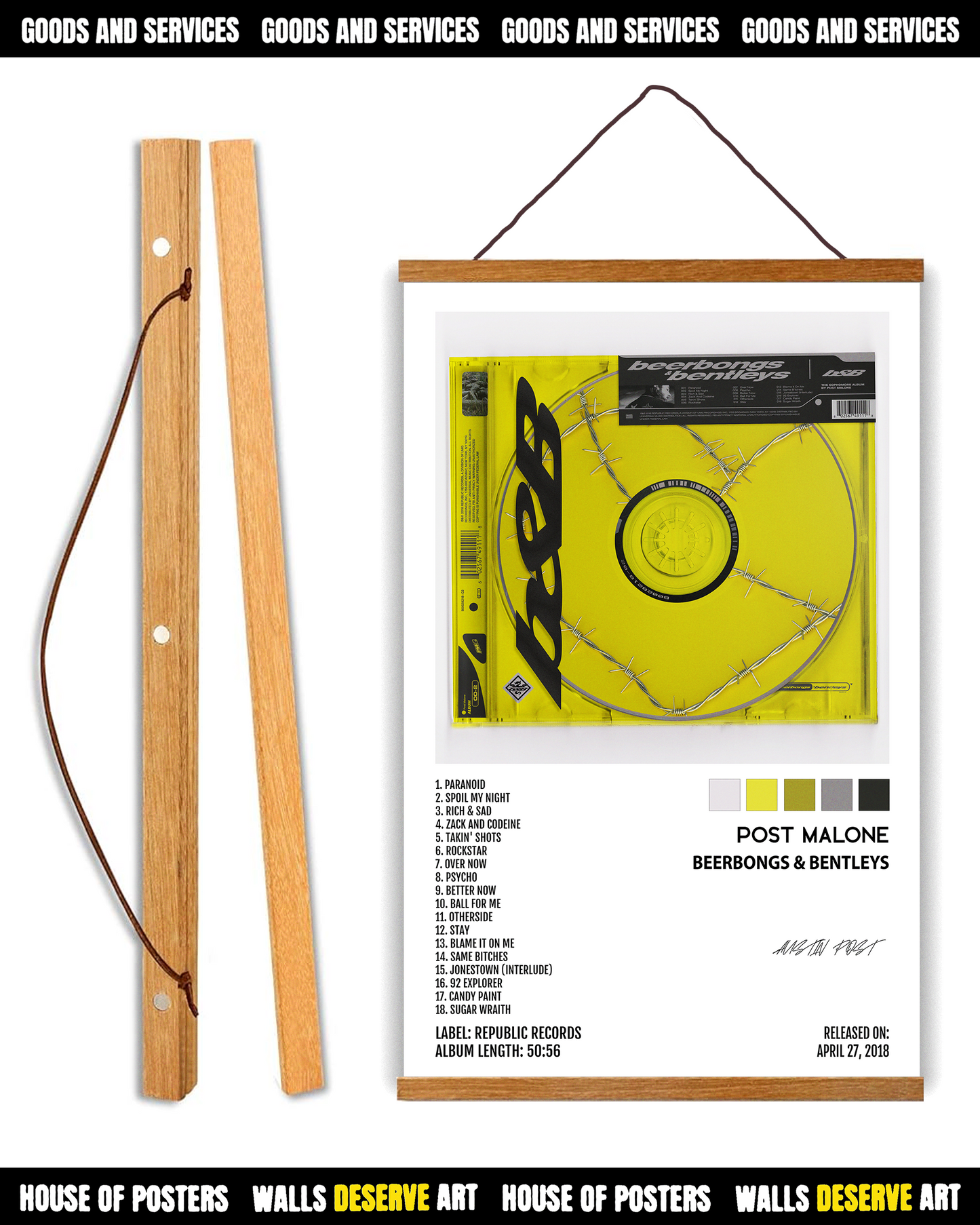 Post Malone- Beerbongs & Bentleys