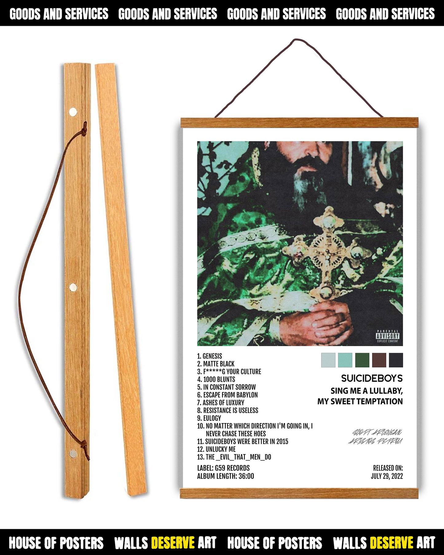 Suicideboys- Sing Me a Lullaby, My Sweet Temptation
