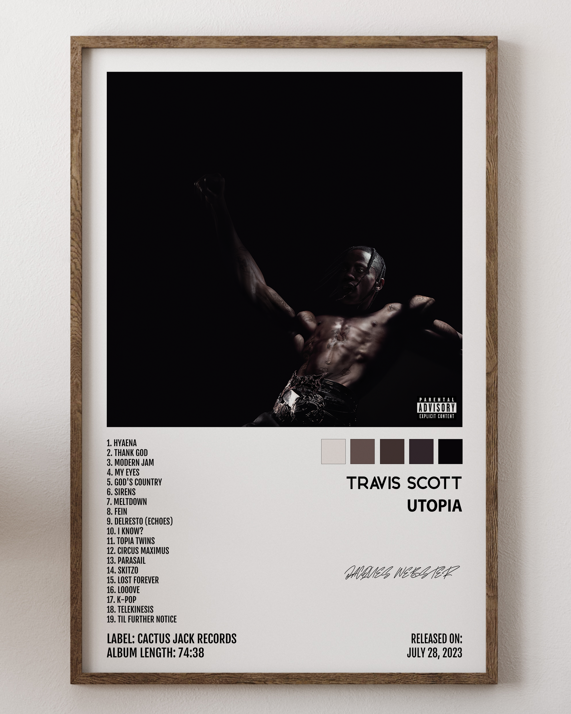Travis Scott- Utopia – House of Posters