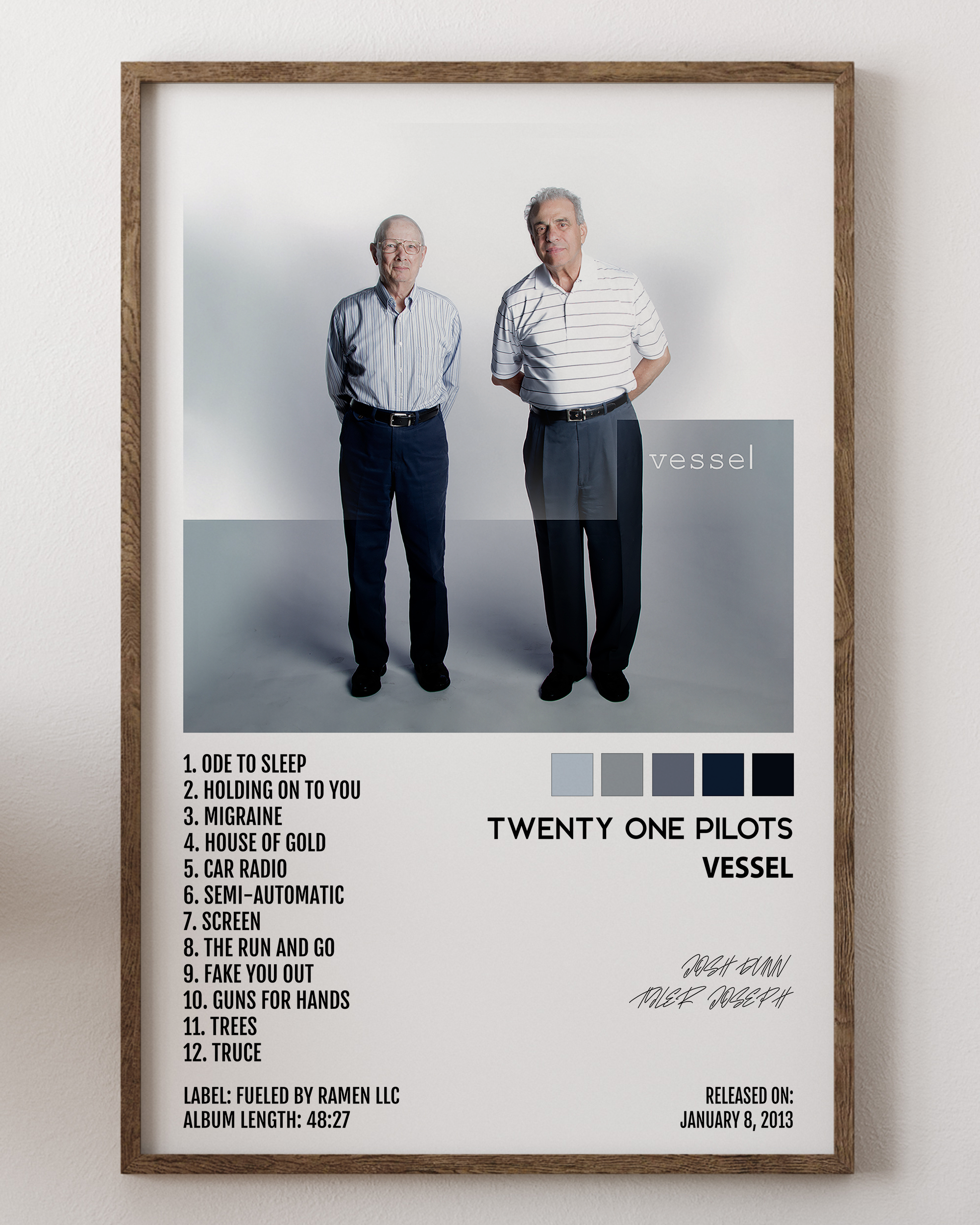 Twenty One Pilots- Vessel – House of Posters