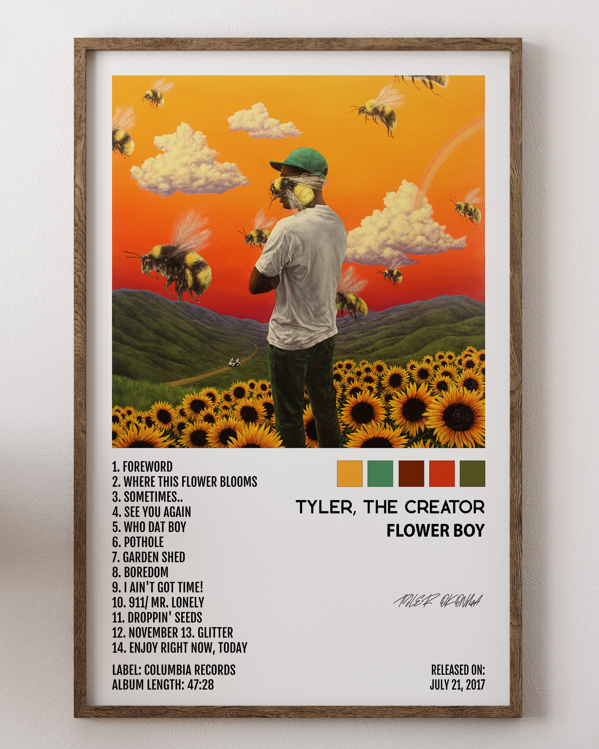 Tyler, the Creator- Flower Boy – House of Posters