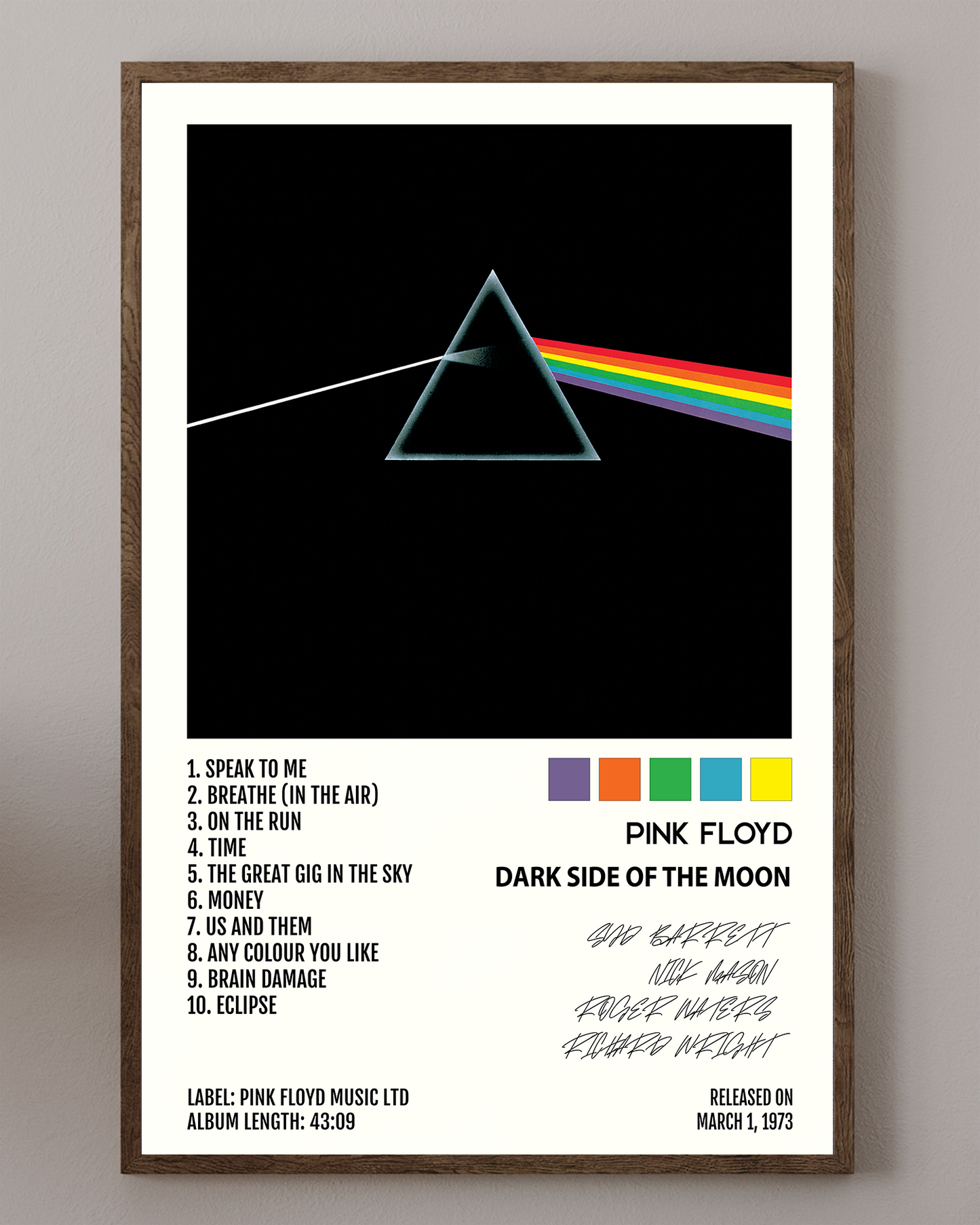 Pink Floyd- Dark Side of the Moon