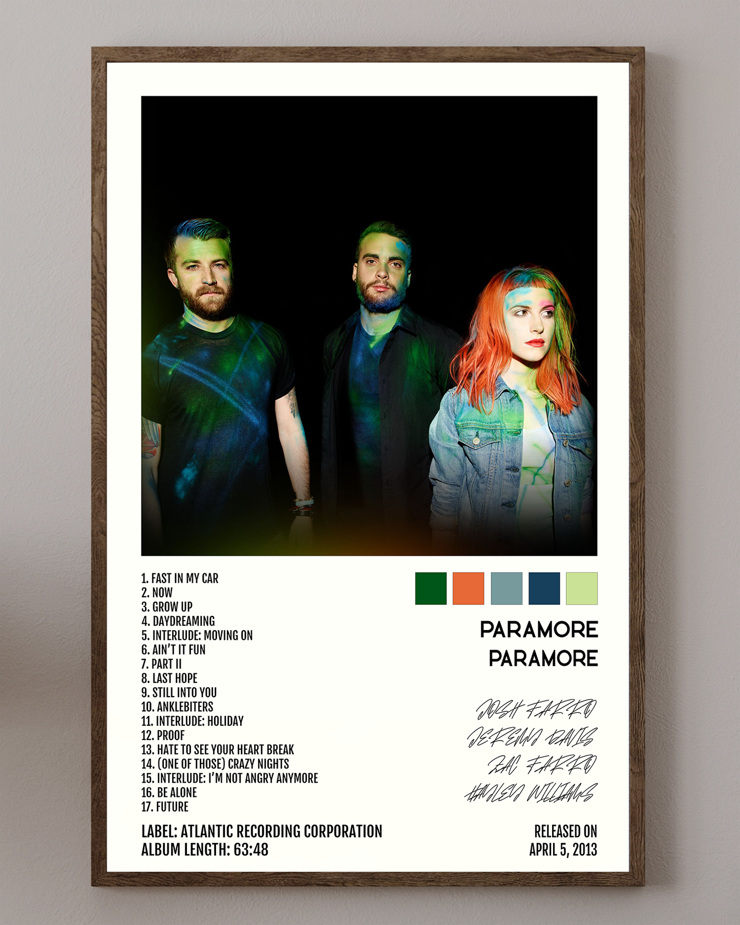 Paramore- Paramore