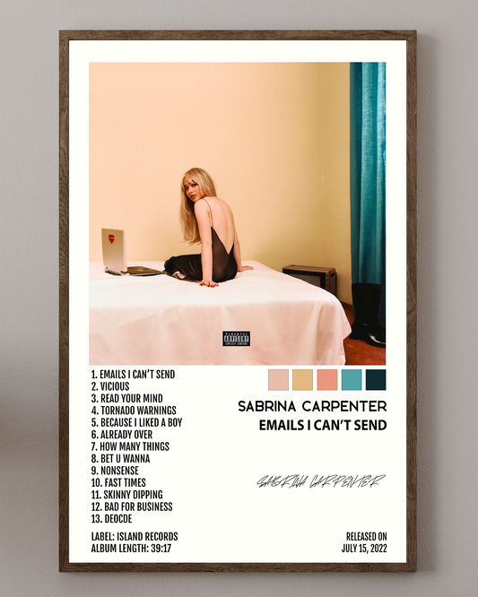 Sabrina Carpenter- Emails I Can't Send