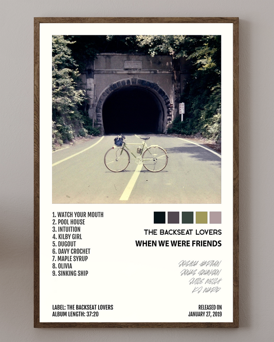 The Backseat Lovers- When We Were Friends