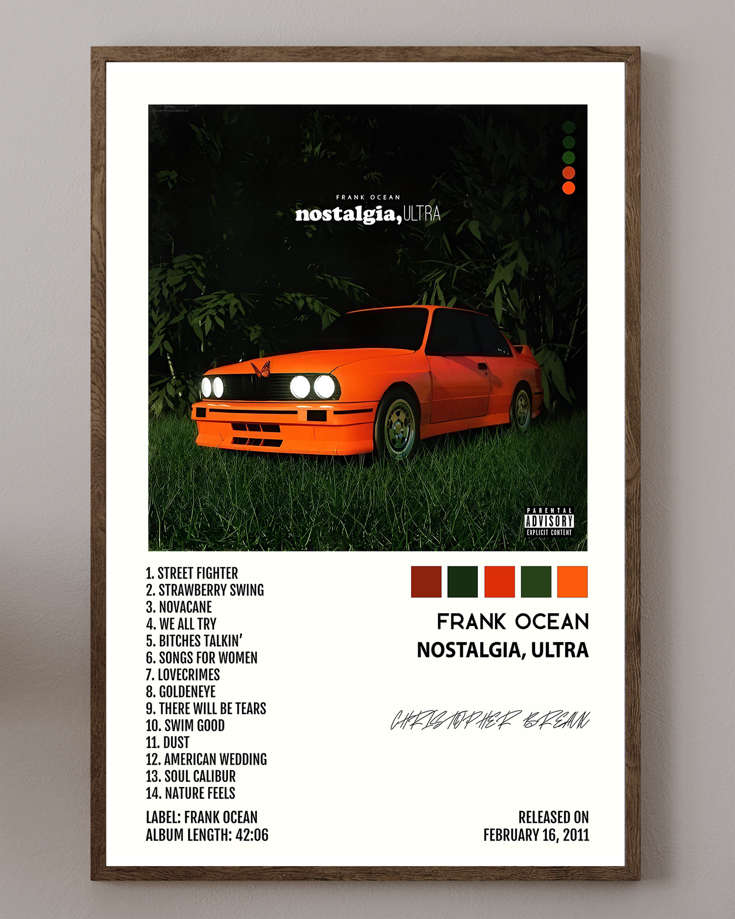 Frank Ocean- Nostolgia Ultra