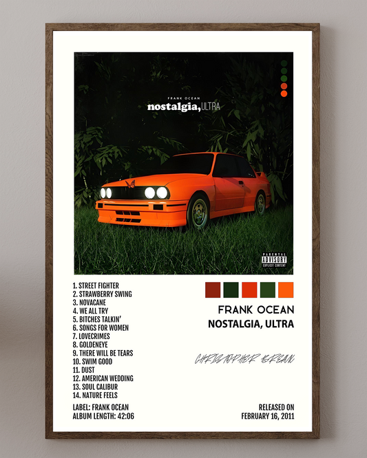 Frank Ocean- Nostolgia Ultra