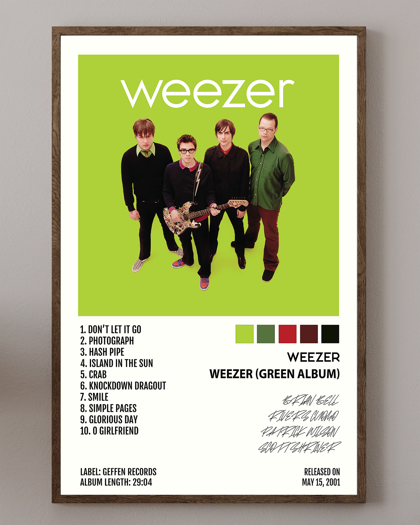 Weezer- Weezer (Green Album)