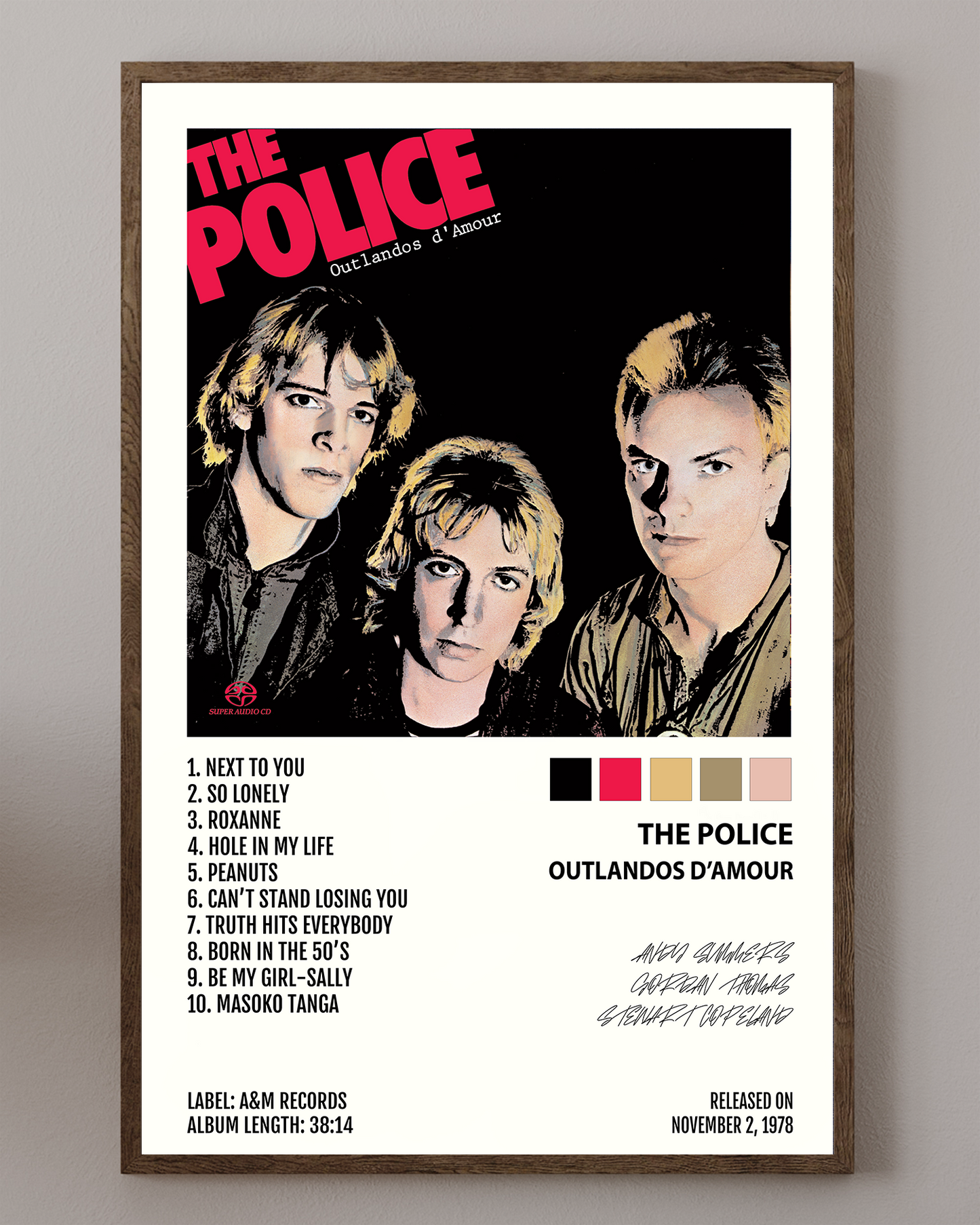 The Police- Outlandos D'Amour