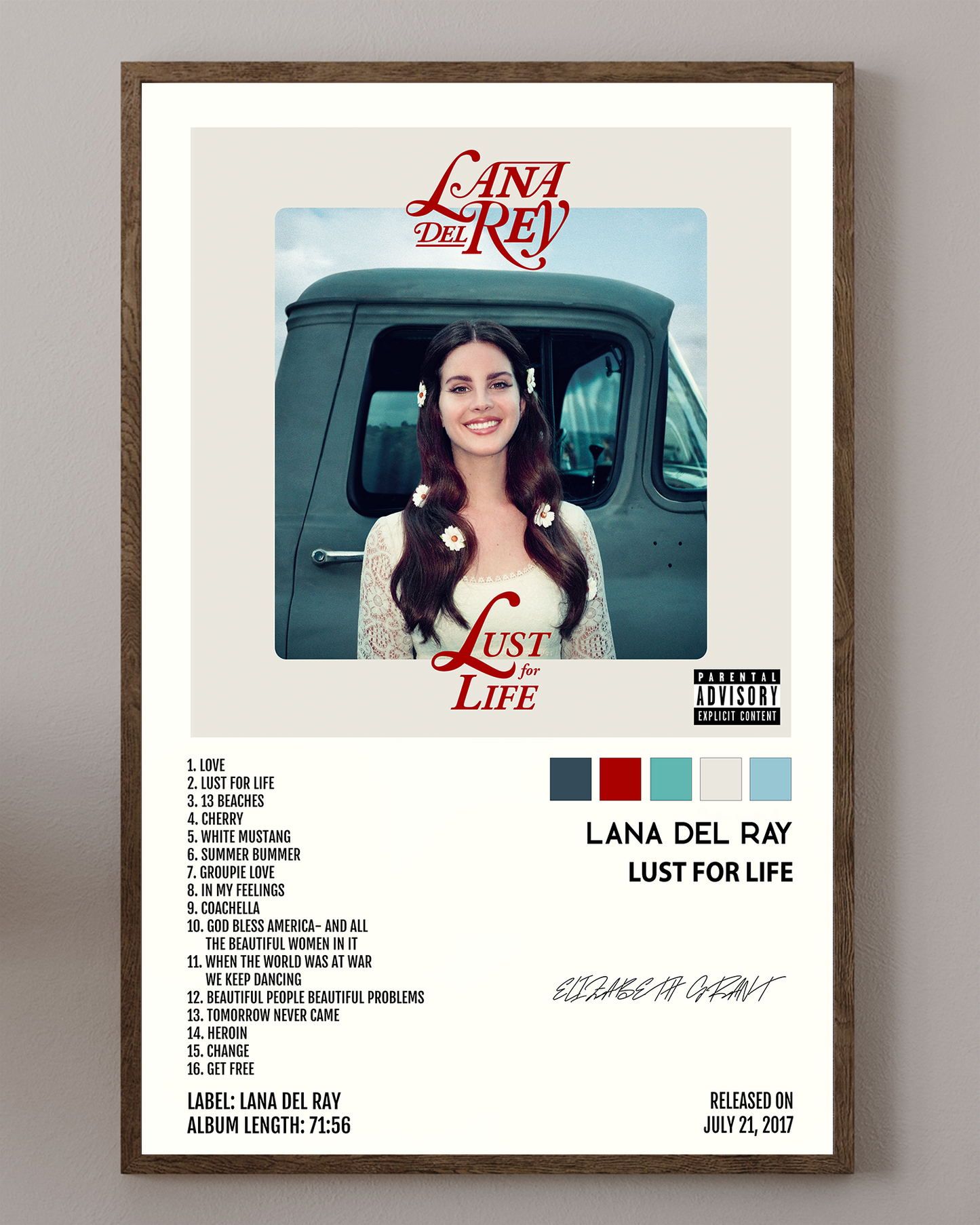 Lana Del Rey- Lust For Life