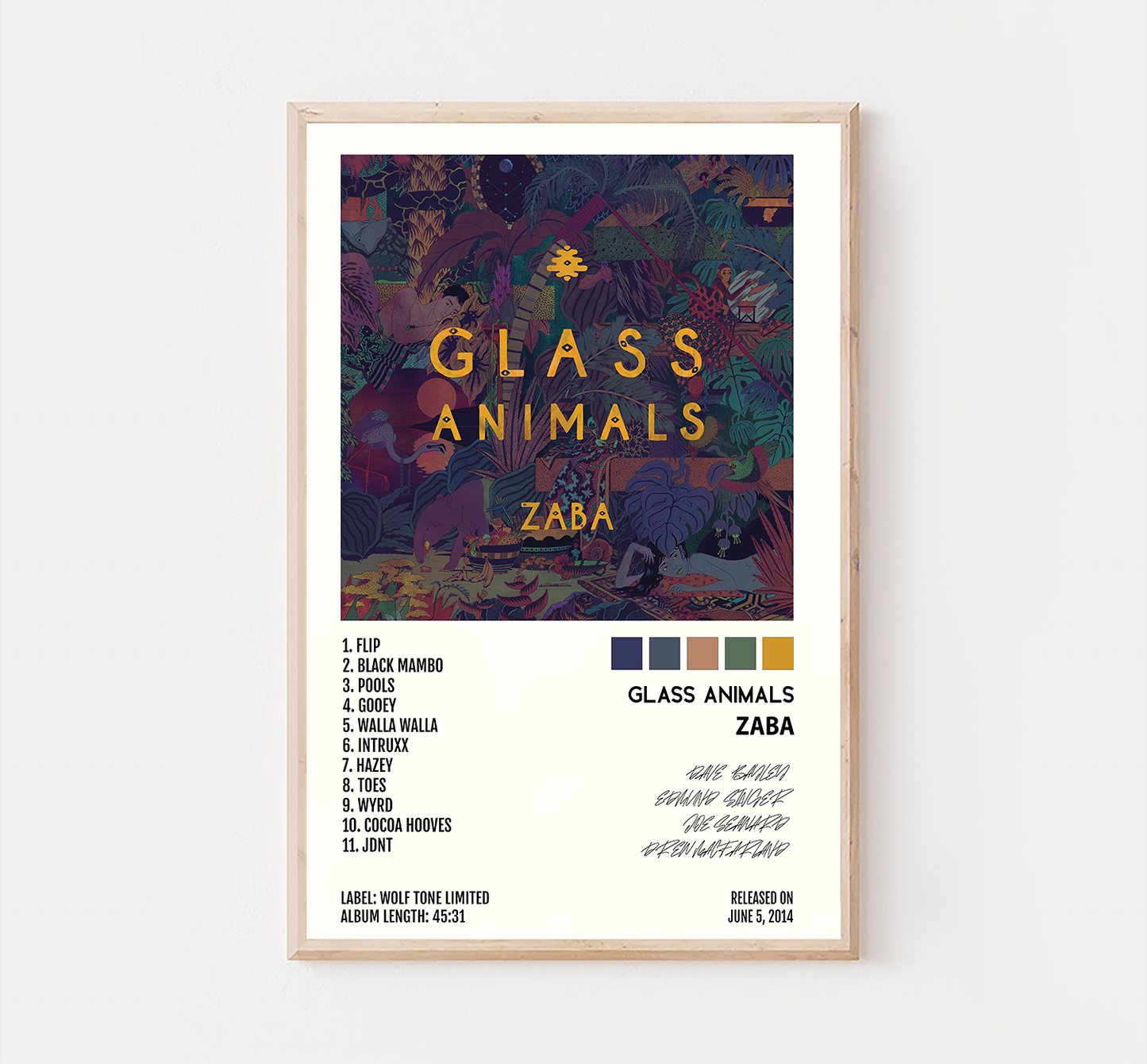 Glass Animals- Zaba