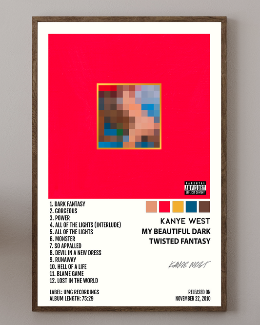 Kanye West- My Beautiful Dark Twisted Fantasy