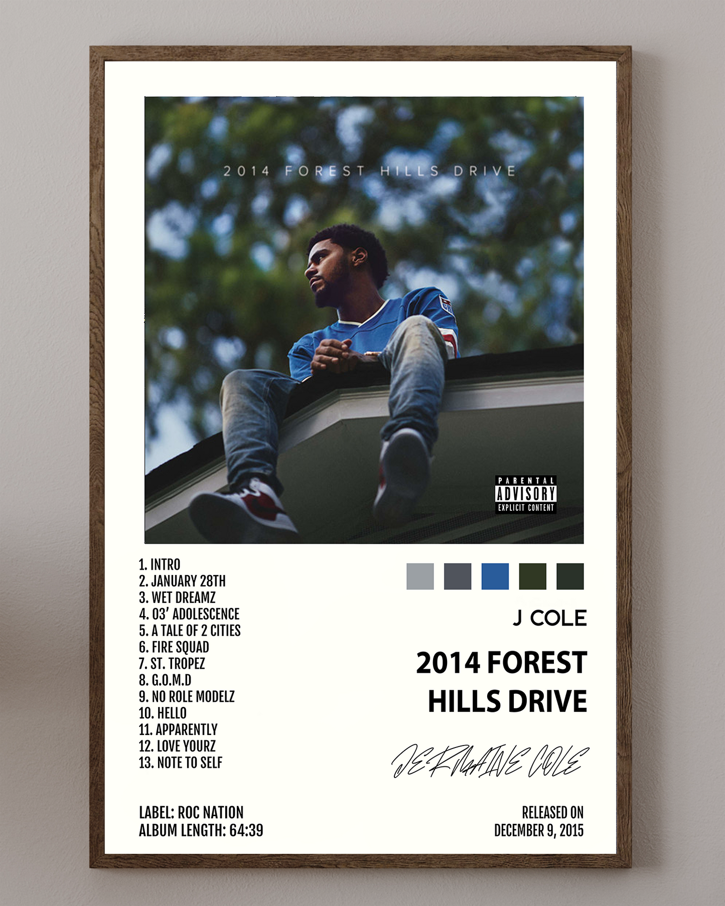 J Cole- 2014 Forest Hills Drive