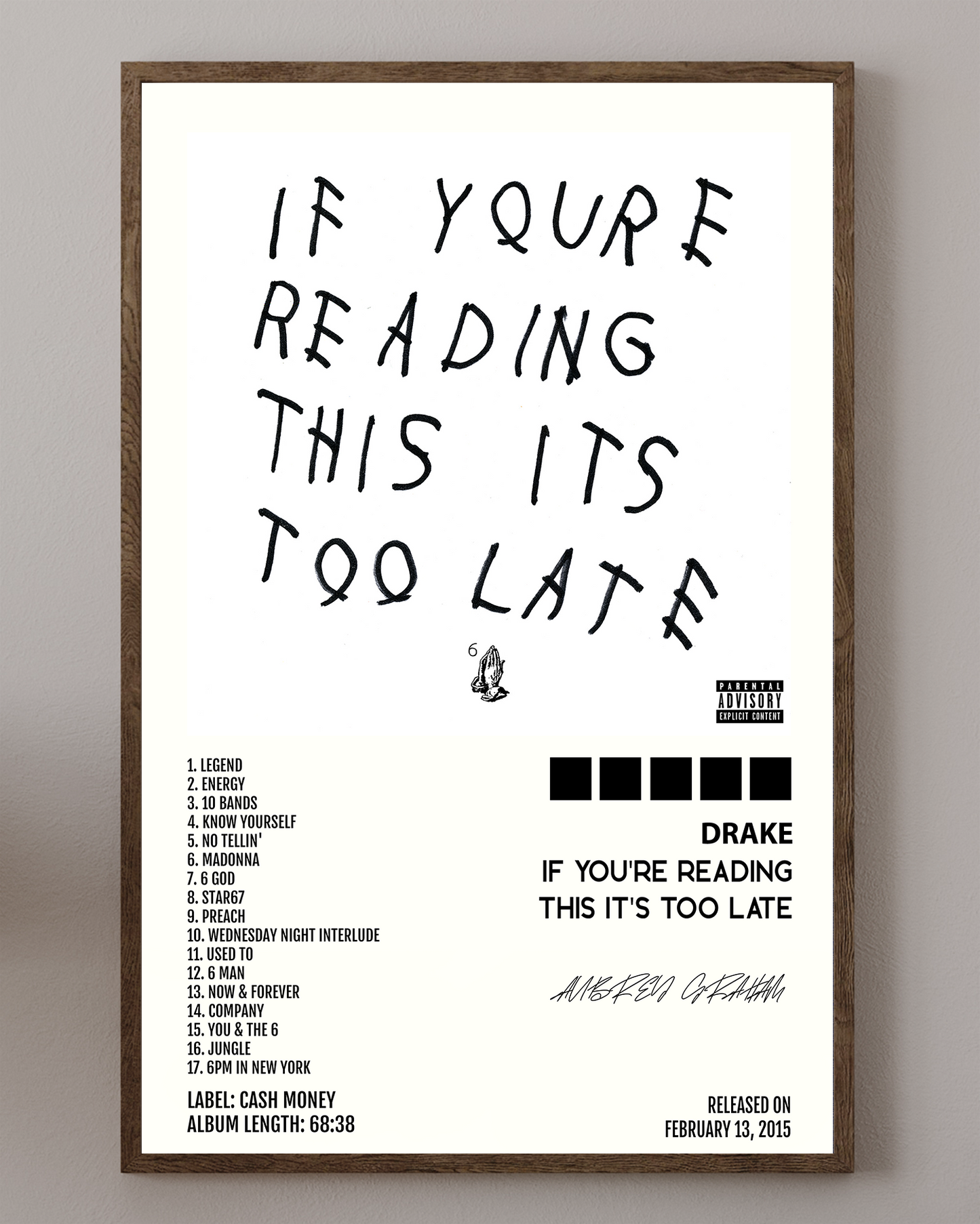 Drake- If You're Reading This It's Too Late