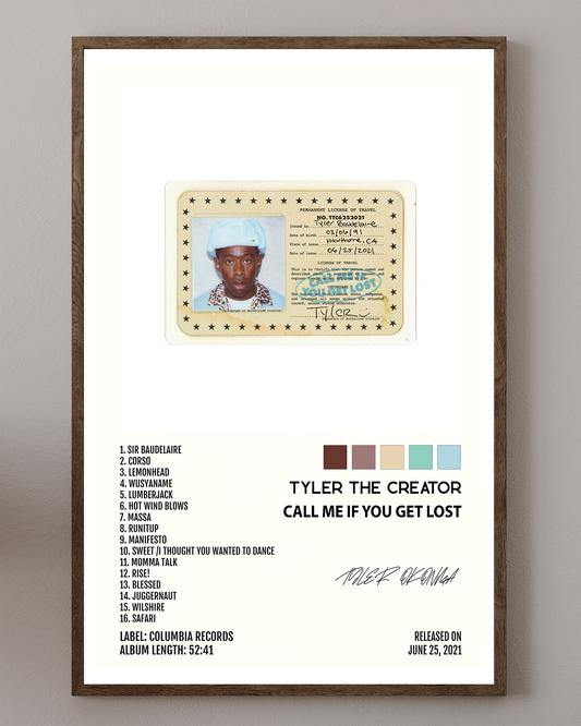 Tyler, the Creator- Call Me if You Get Lost