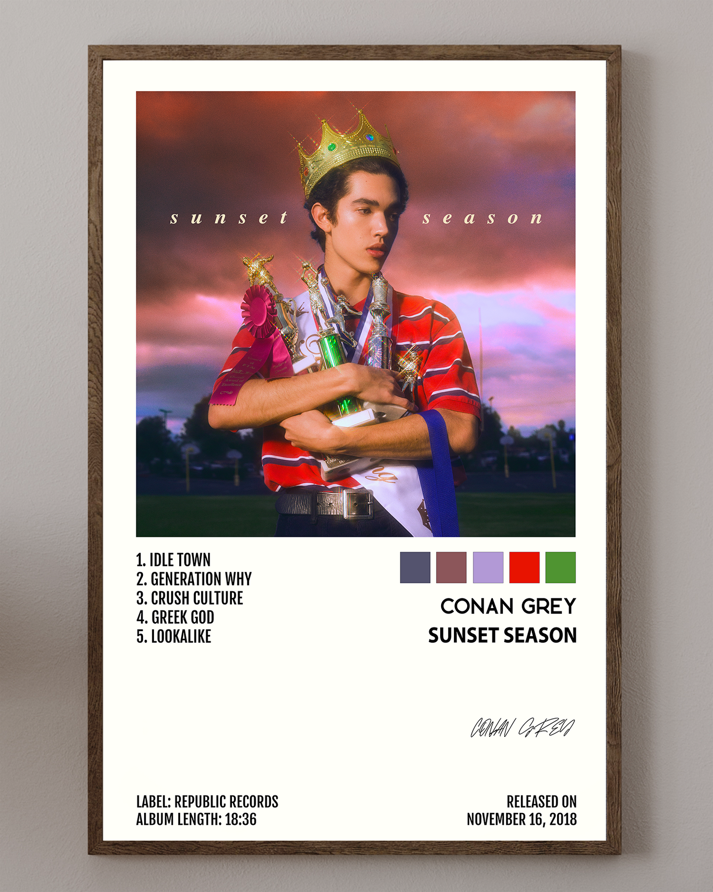 Conan Grey- Sunset Season