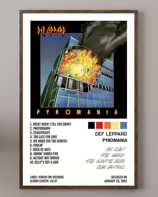 Def Leppard- Pyromania