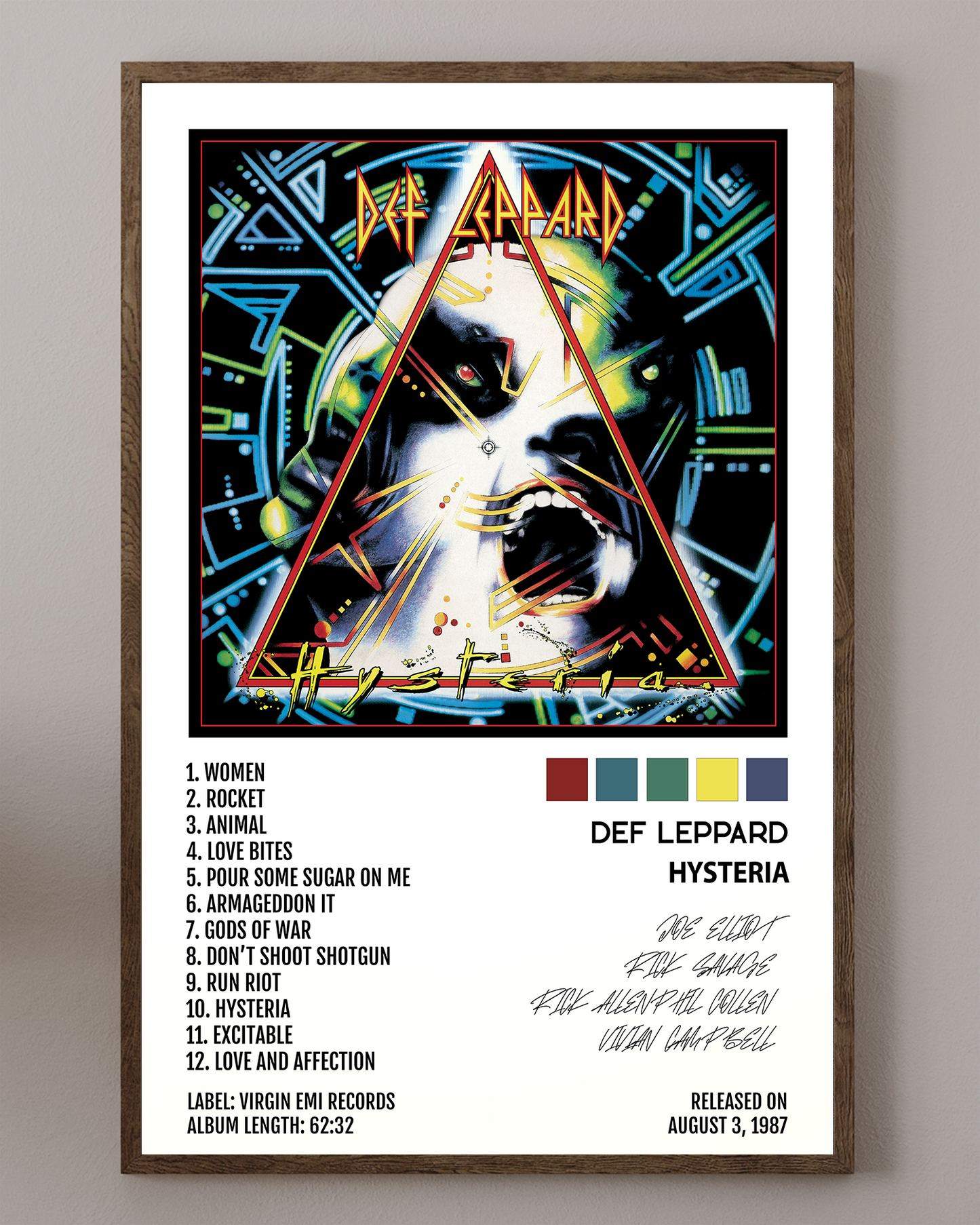 Def Leppard- Hysteria