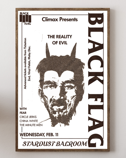 Blackflag Tour Poster