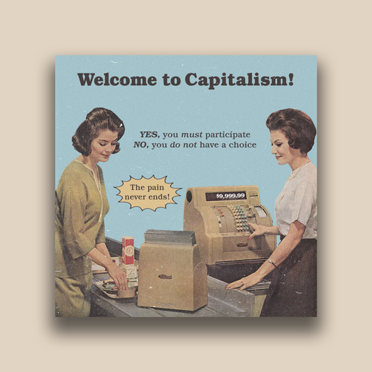 Capitalism- Sticker