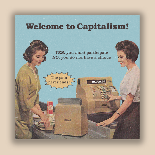 Capitalism- Sticker