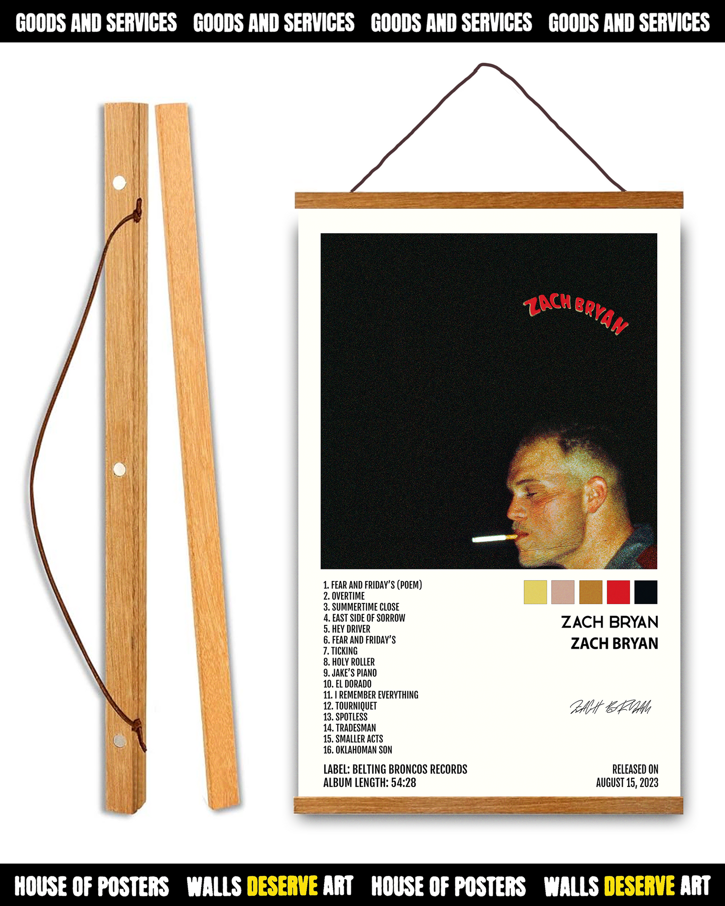 Custom Album Poster