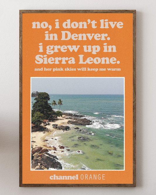 Frank Ocean- Channel Orange