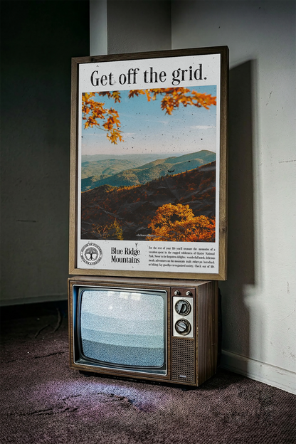 Get Off the Grid- Blue Ridge Mountains