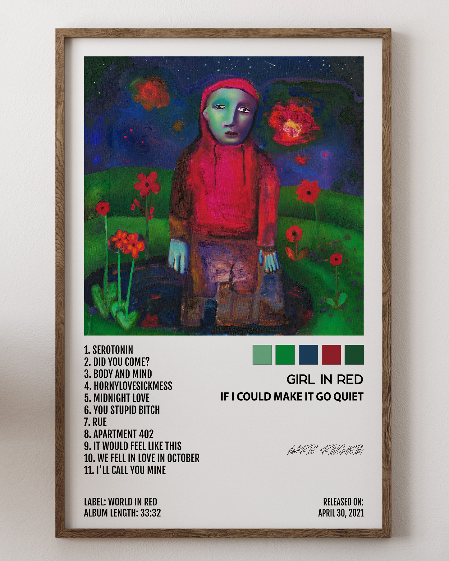 Girl in Red- If I Could Make it Go Quiet