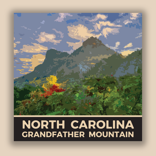 Grandfather Mountain- Sticker