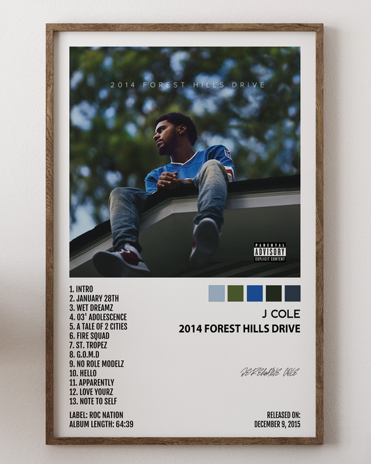 J Cole- 2014 Forest Hills Drive
