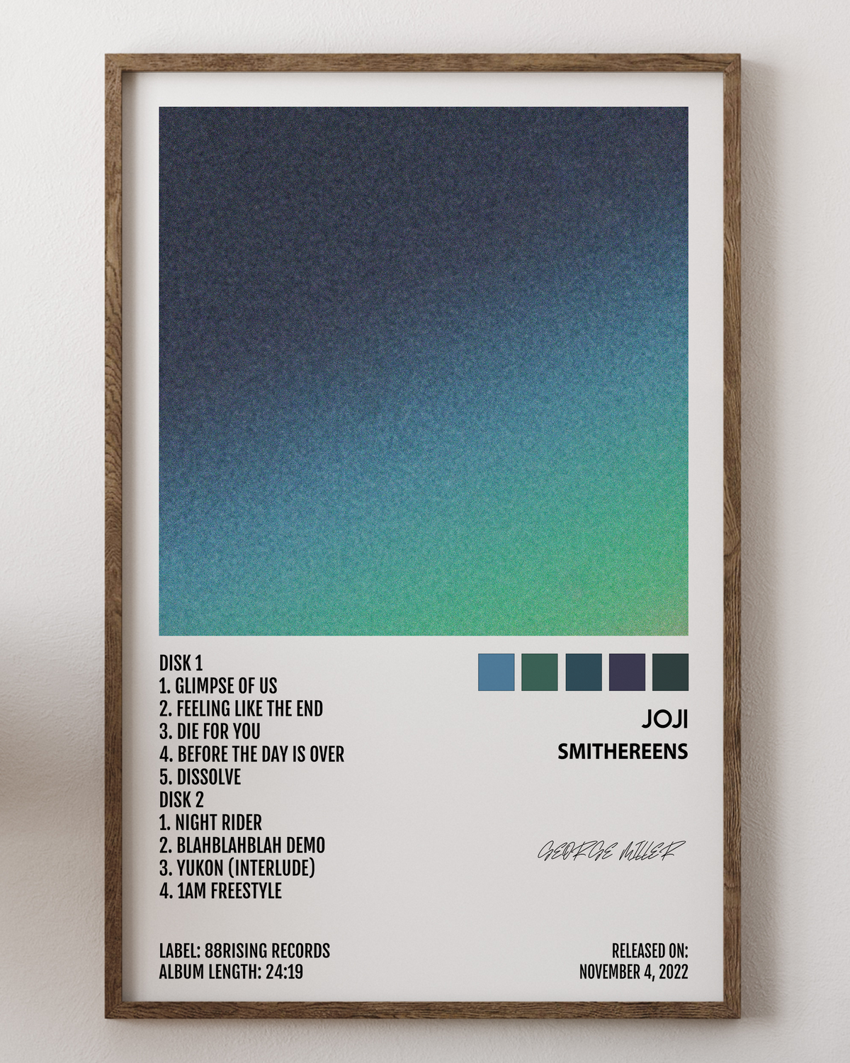 Joji- Smithereens – House of Posters
