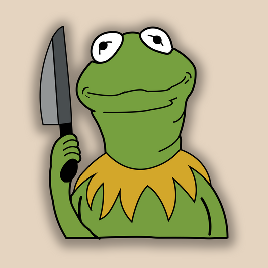 Kermit the Frog- Sticker