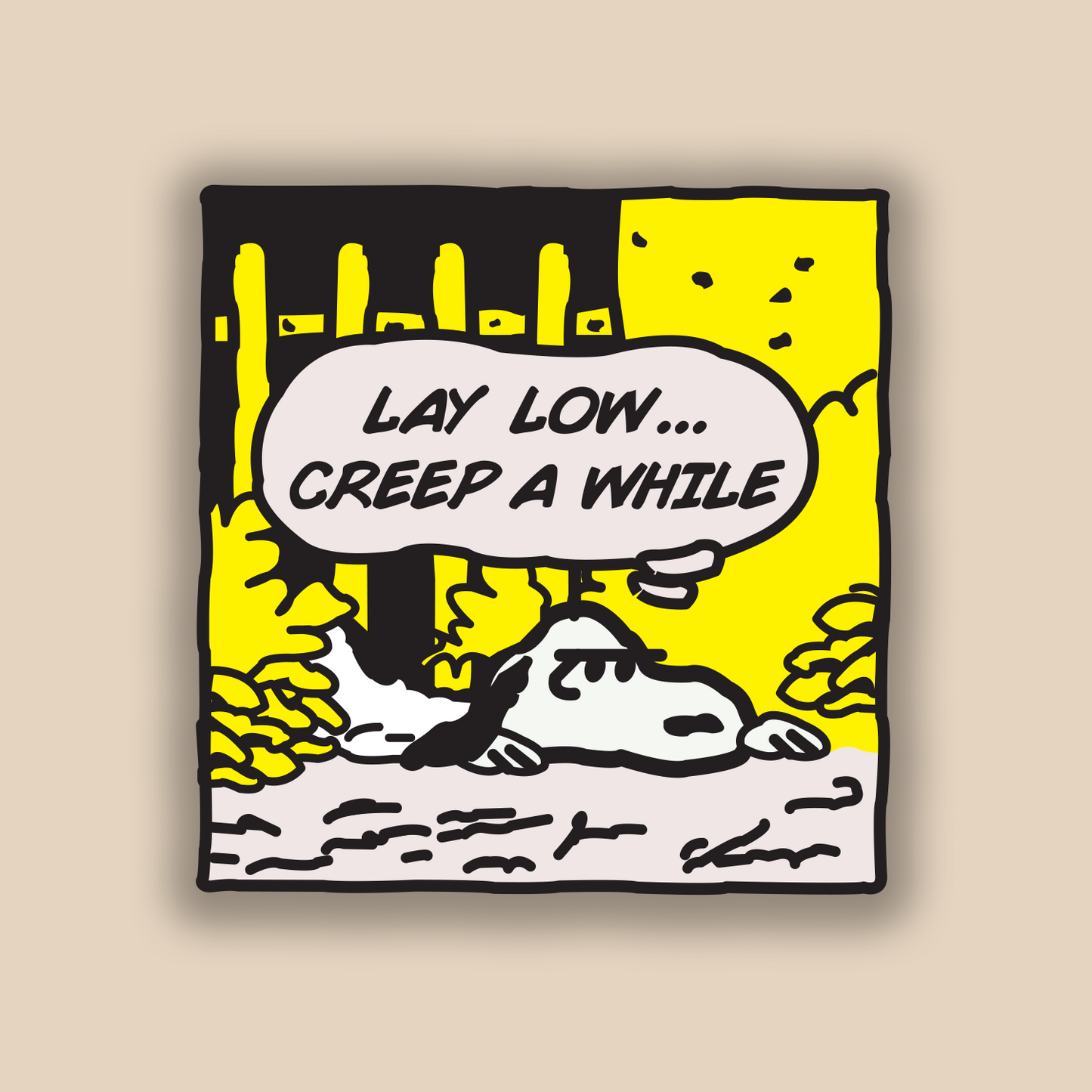 Snoopy- Sticker